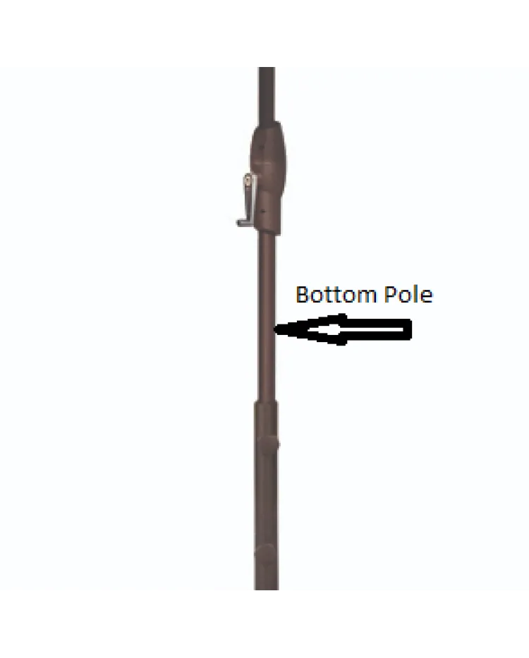 11’ AUTO TILT BOTTOM POLE