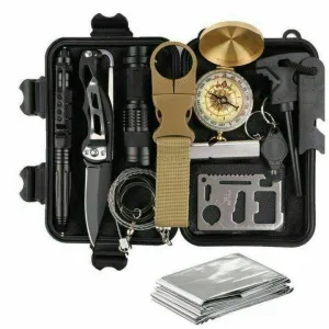 13 in 1 Outdoor Emergency Survival Kit