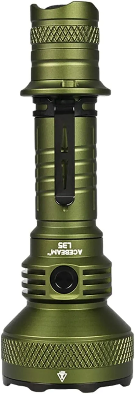 ACEBEAM L35 5000 High Lumens Rechargeable Tactical Flashlight ( 🔥 )