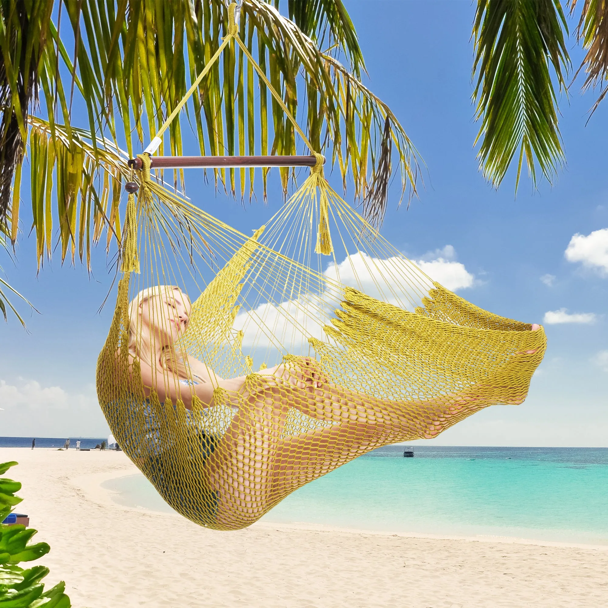 Caribbean Hammock Chair - Olive