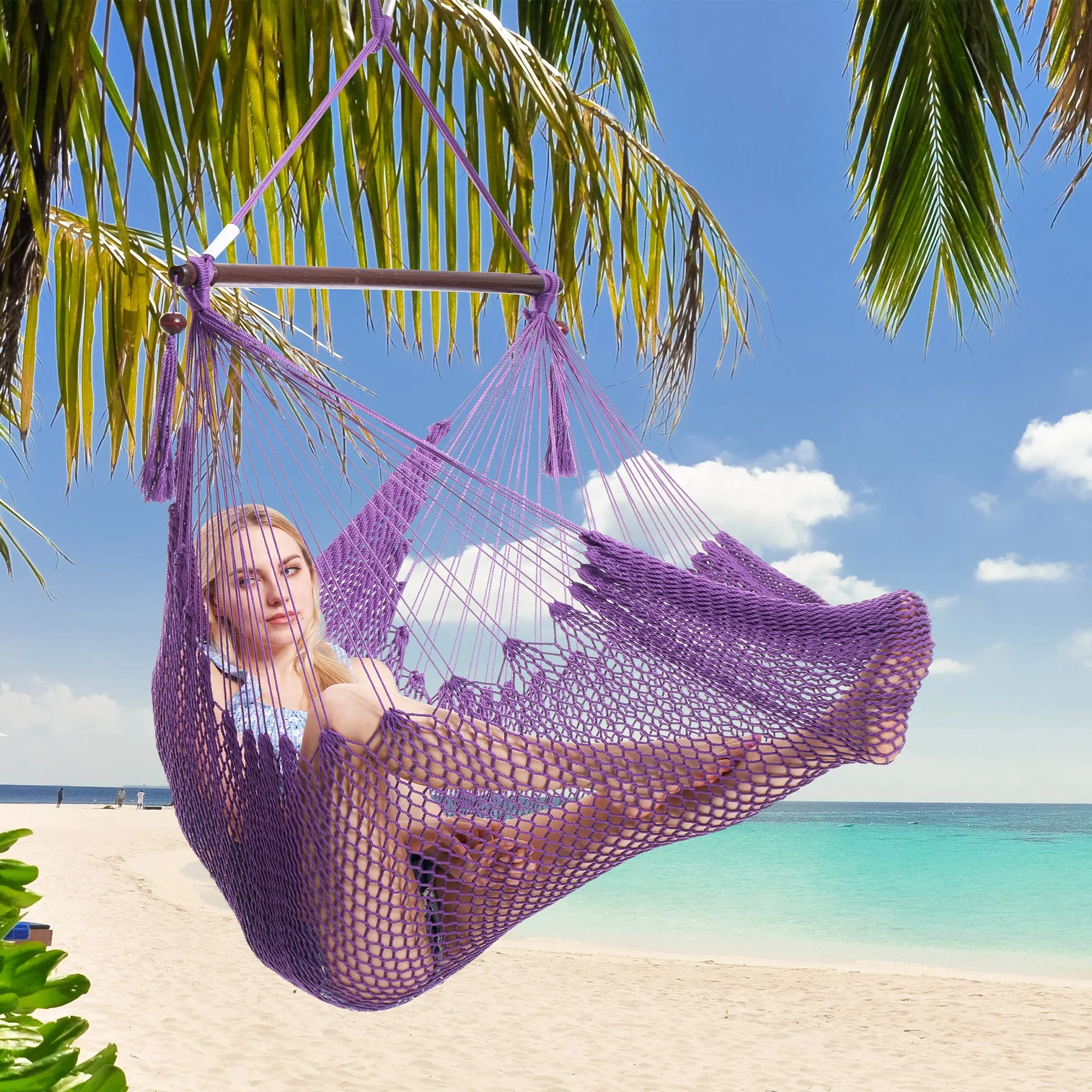 Caribbean Hammock Chair - Purple