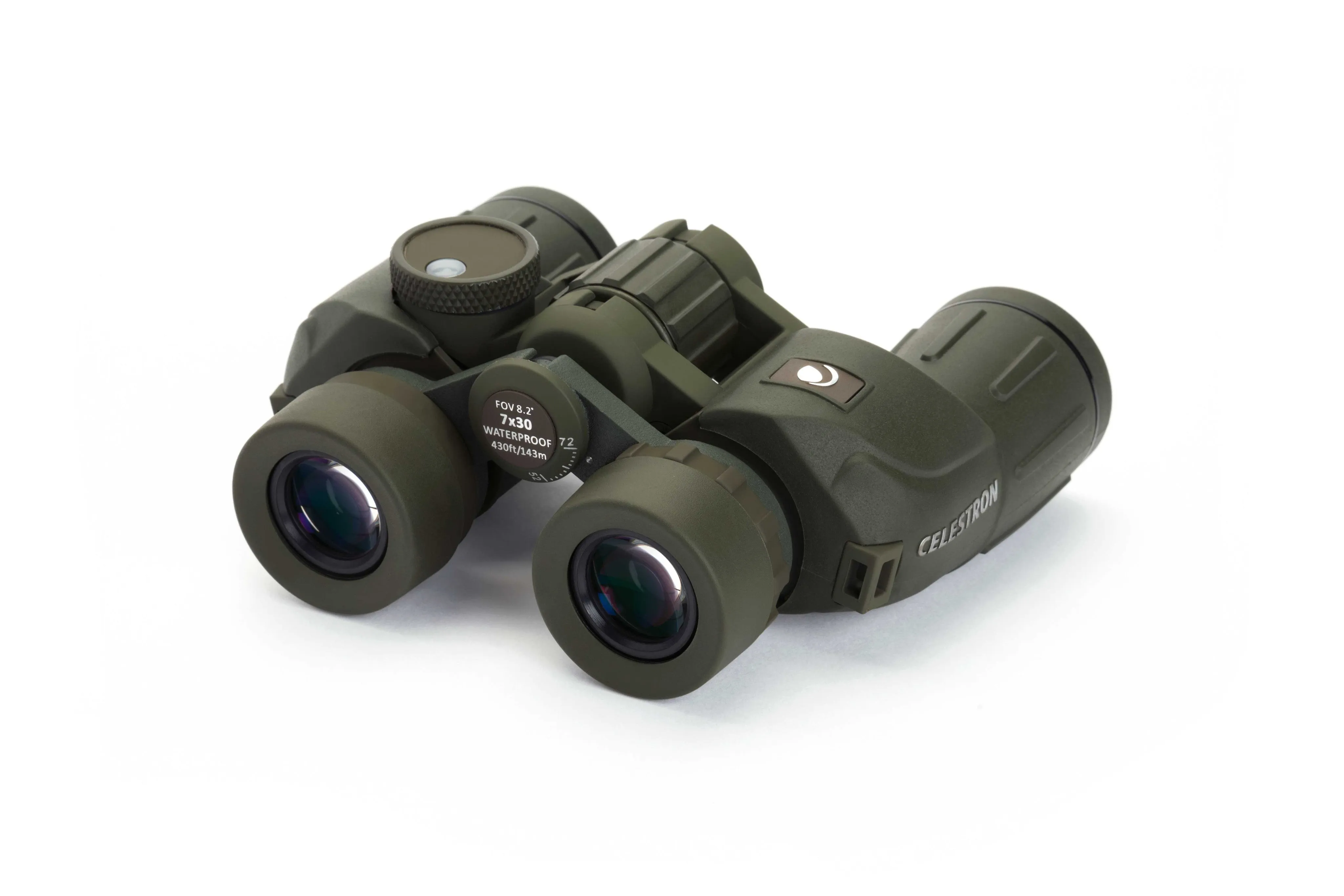 Celestron Cavalry 7x30mm Porro Binoculars with Compass & Reticle