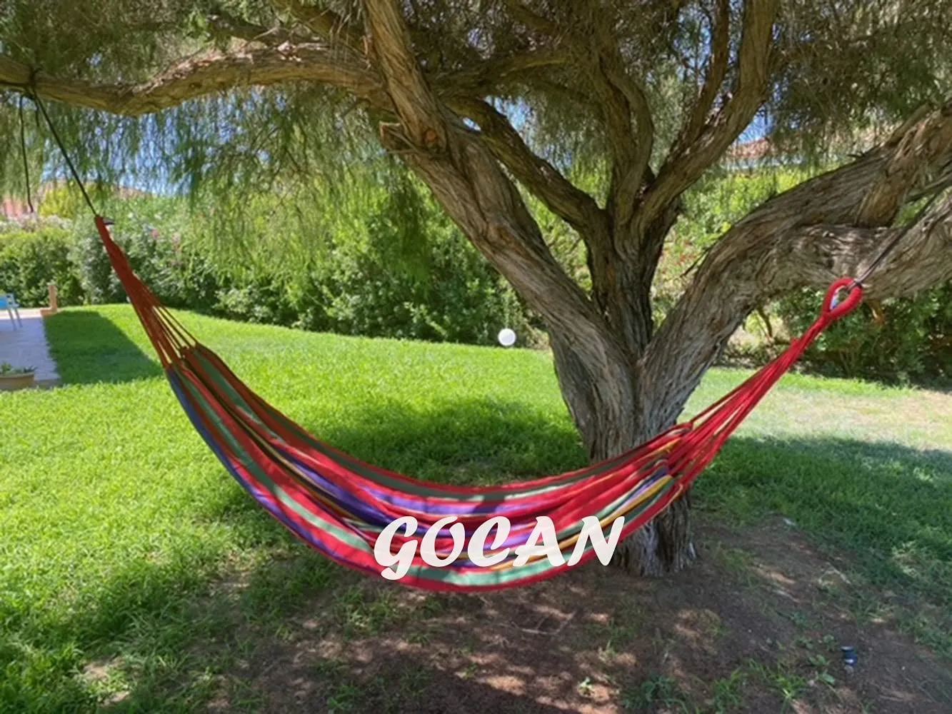 Double Hammock 500lb Capacity for Patio & Garden