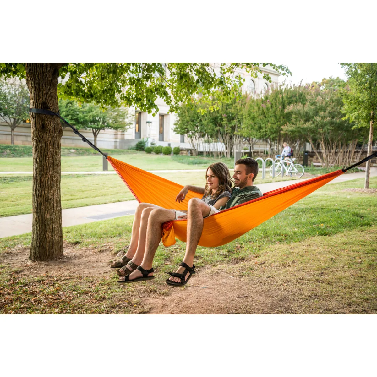 Double Travel Hammock - Orange