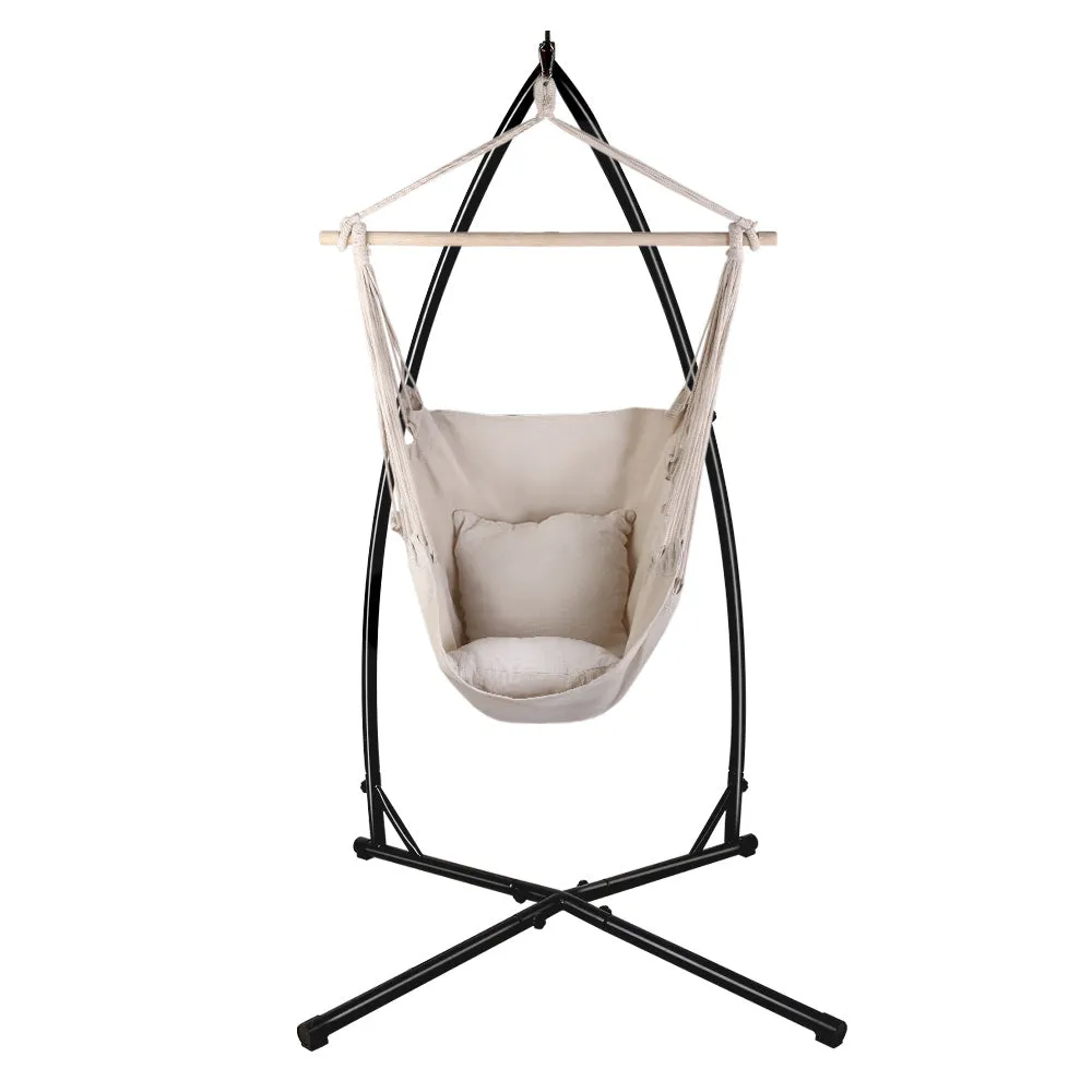 Durable Outdoor Hammock Chair with Steel Frame, Gardeon