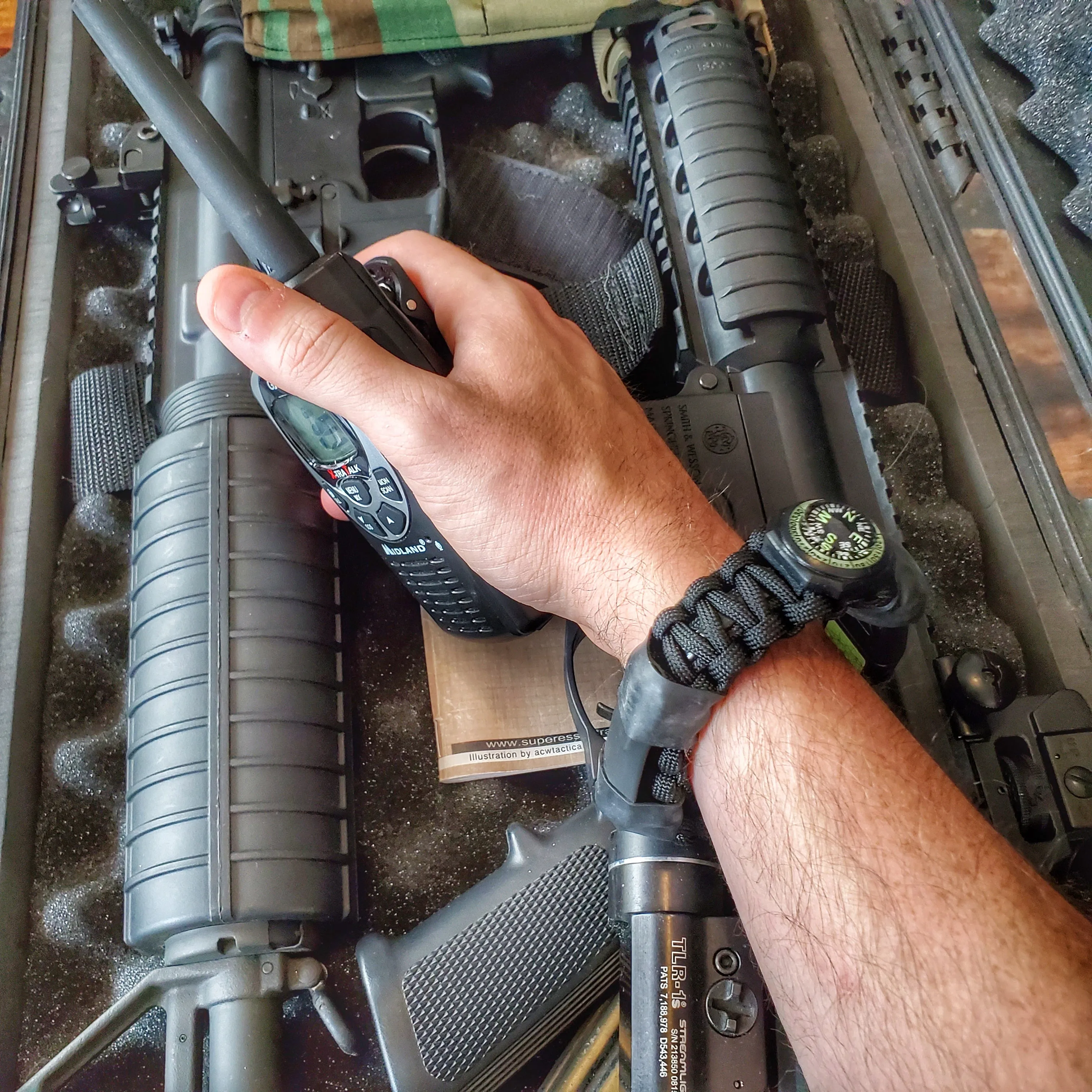 Expeditious Band - Quick Deploy SERE, Hunting, and EDC Survival Bracelet.