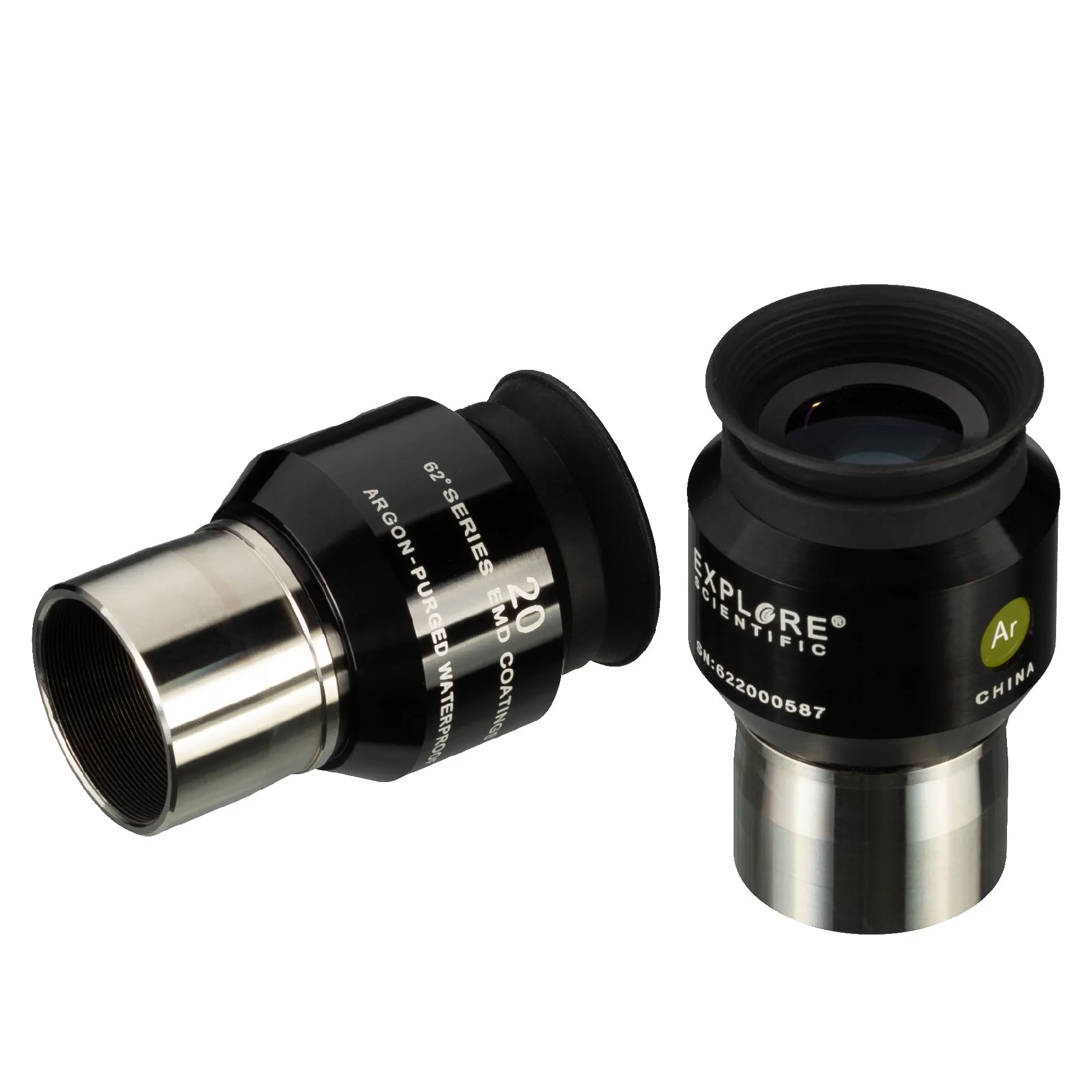 Explore Scientific BT-120 SF Binoculars with 62 degree LER Eyepieces