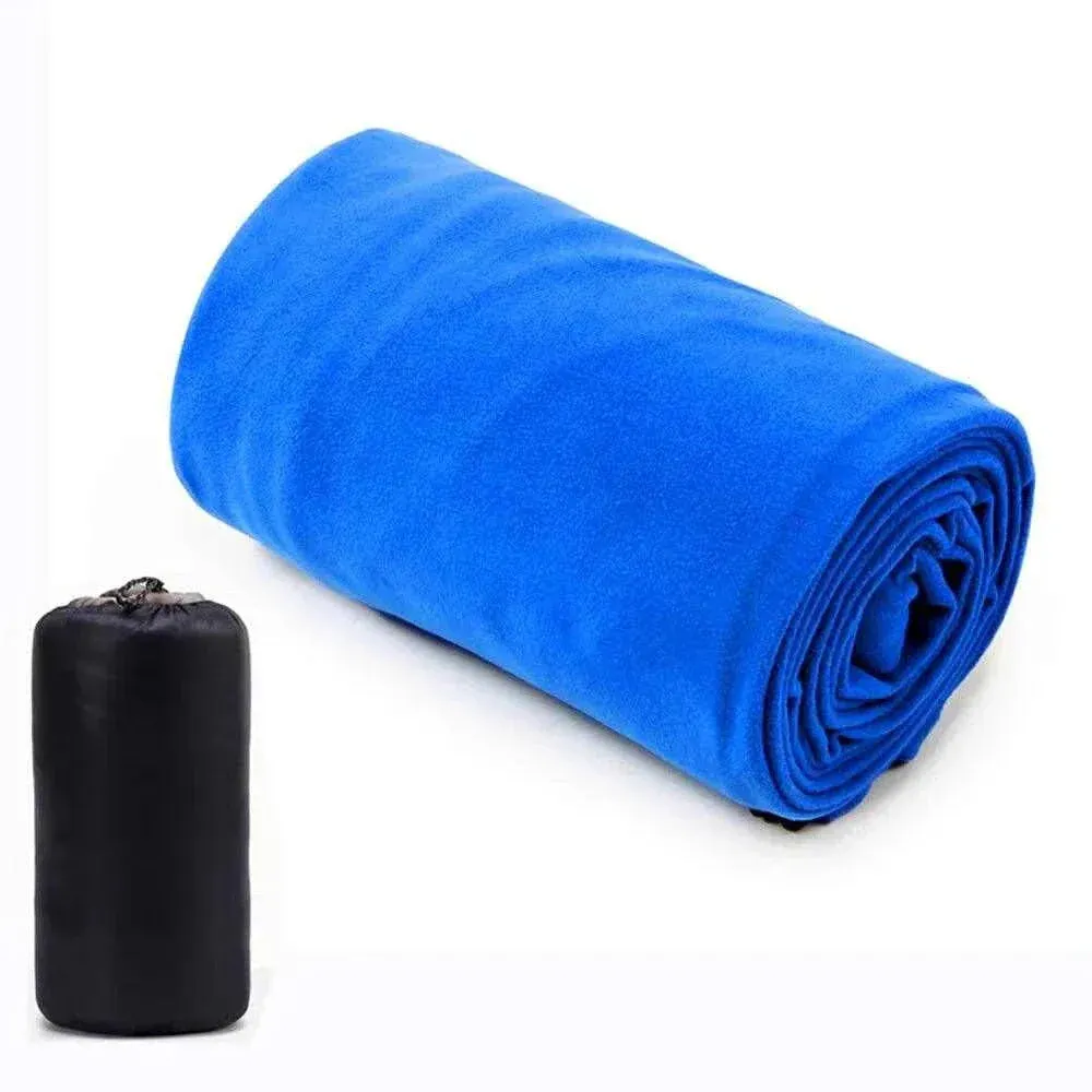 Fleece Sleeping Bag Liner: Add Cozy Warmth to Your Spring & Autumn (Adult Size)