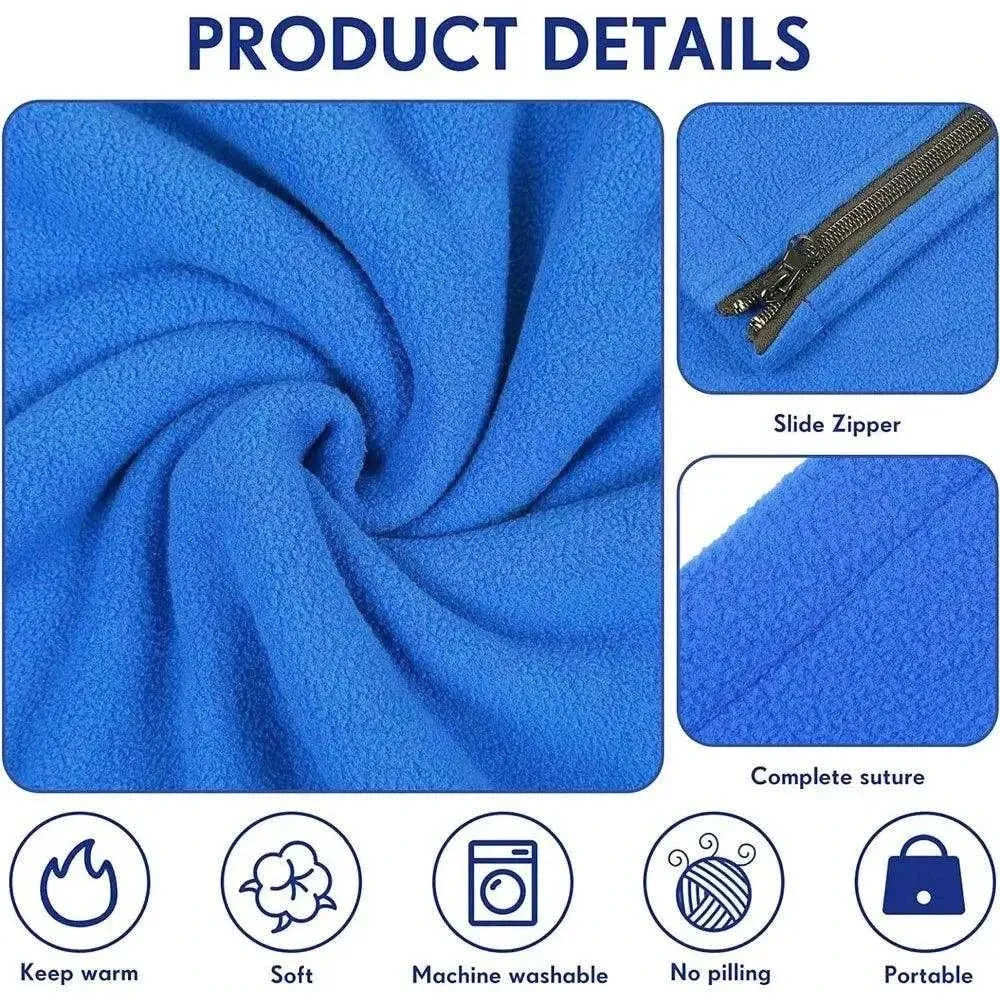 Fleece Sleeping Bag Liner: Add Cozy Warmth to Your Spring & Autumn (Adult Size)