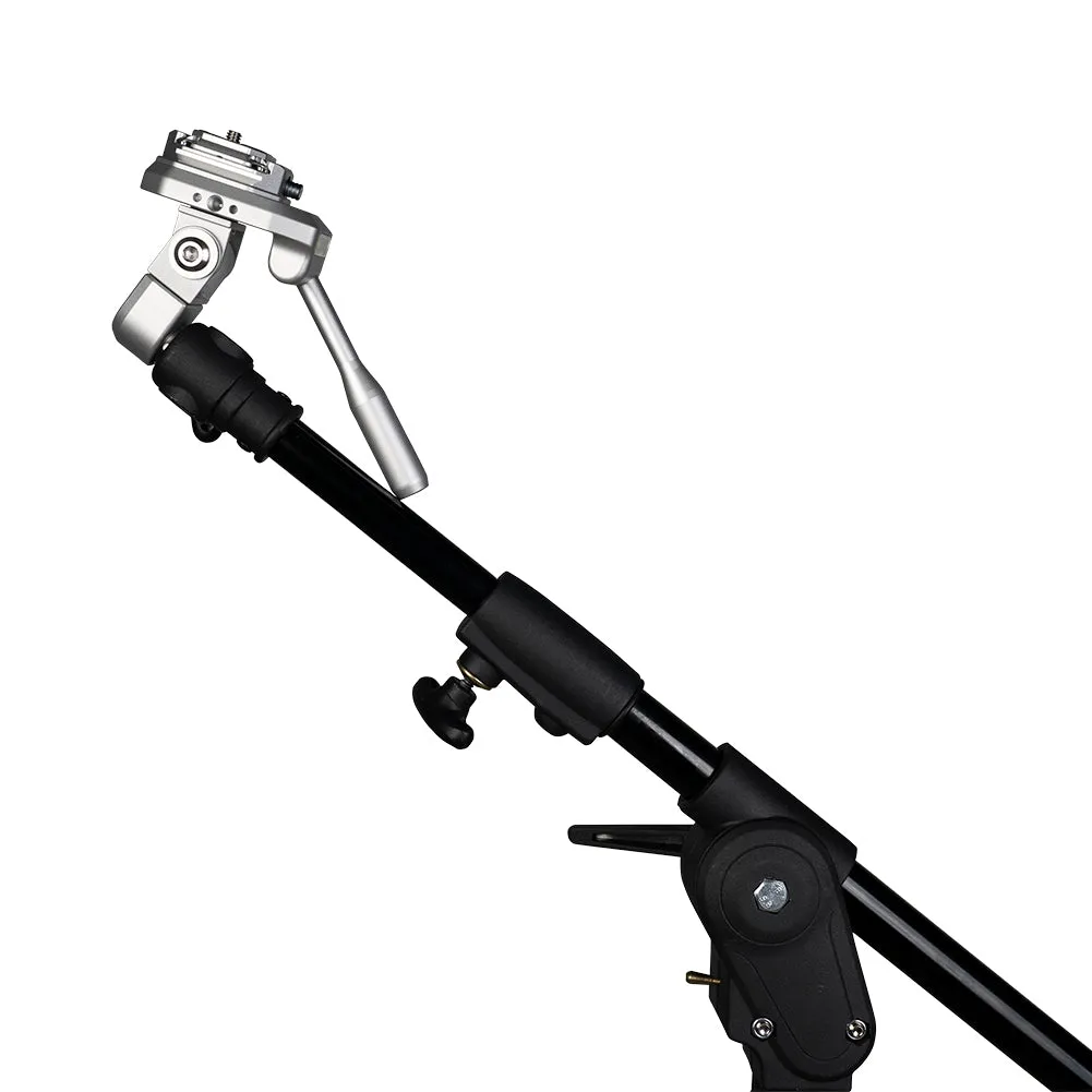 Geartree Panoramic Pan/Tilt Roll Ball Head With Godox 420LB Boom Stand Kit - Bundle