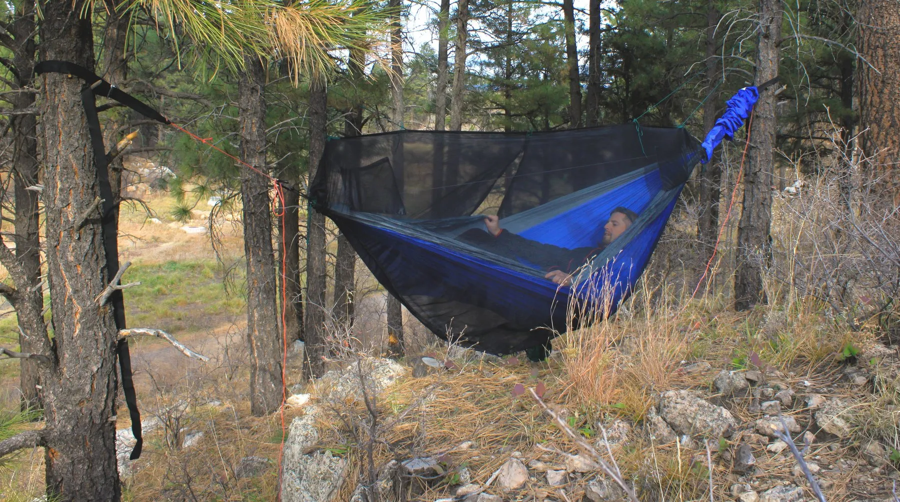 Hammock Bliss Mosquito Net Cocoon - Black