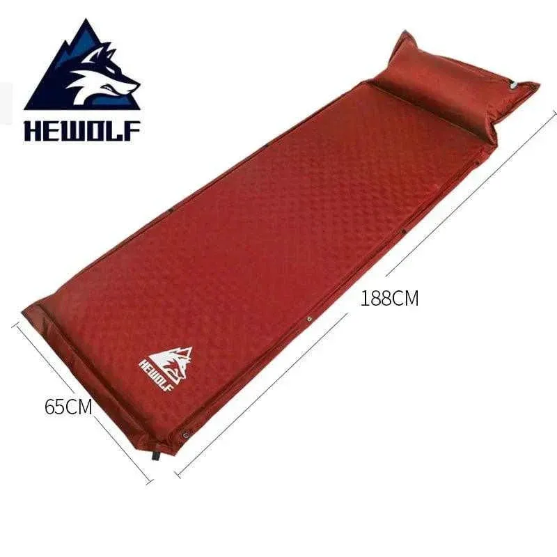 HEWOLF 2 1 Spliced Inflatable Camping Mattress