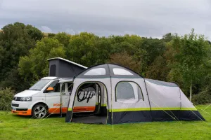 Hive Campervan Awning (Fibreglass Poles) - with Sleeping Pod