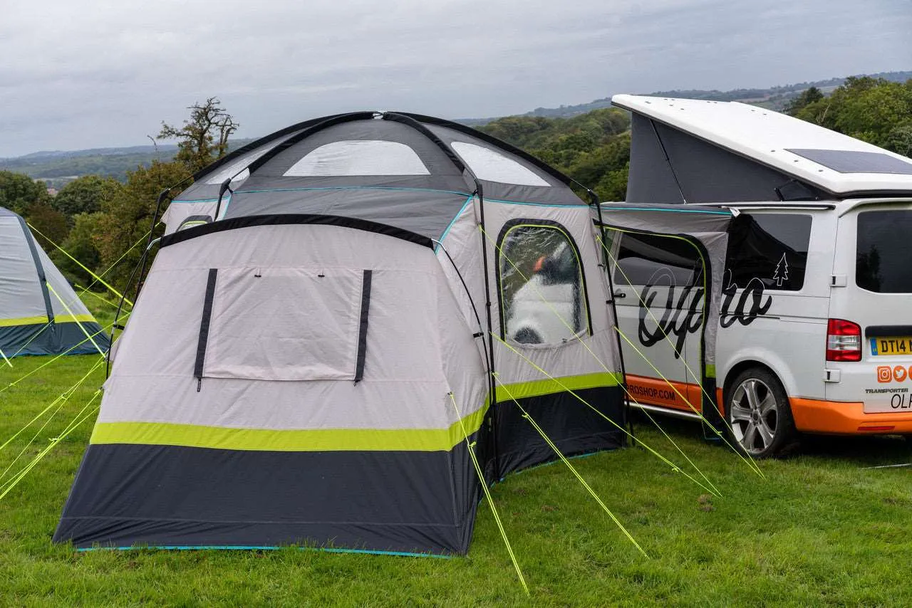 Hive Campervan Awning (Fibreglass Poles) - with Sleeping Pod