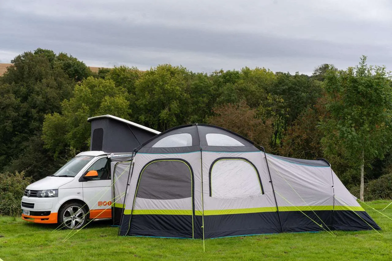 Hive Campervan Awning (Fibreglass Poles) - with Sleeping Pod