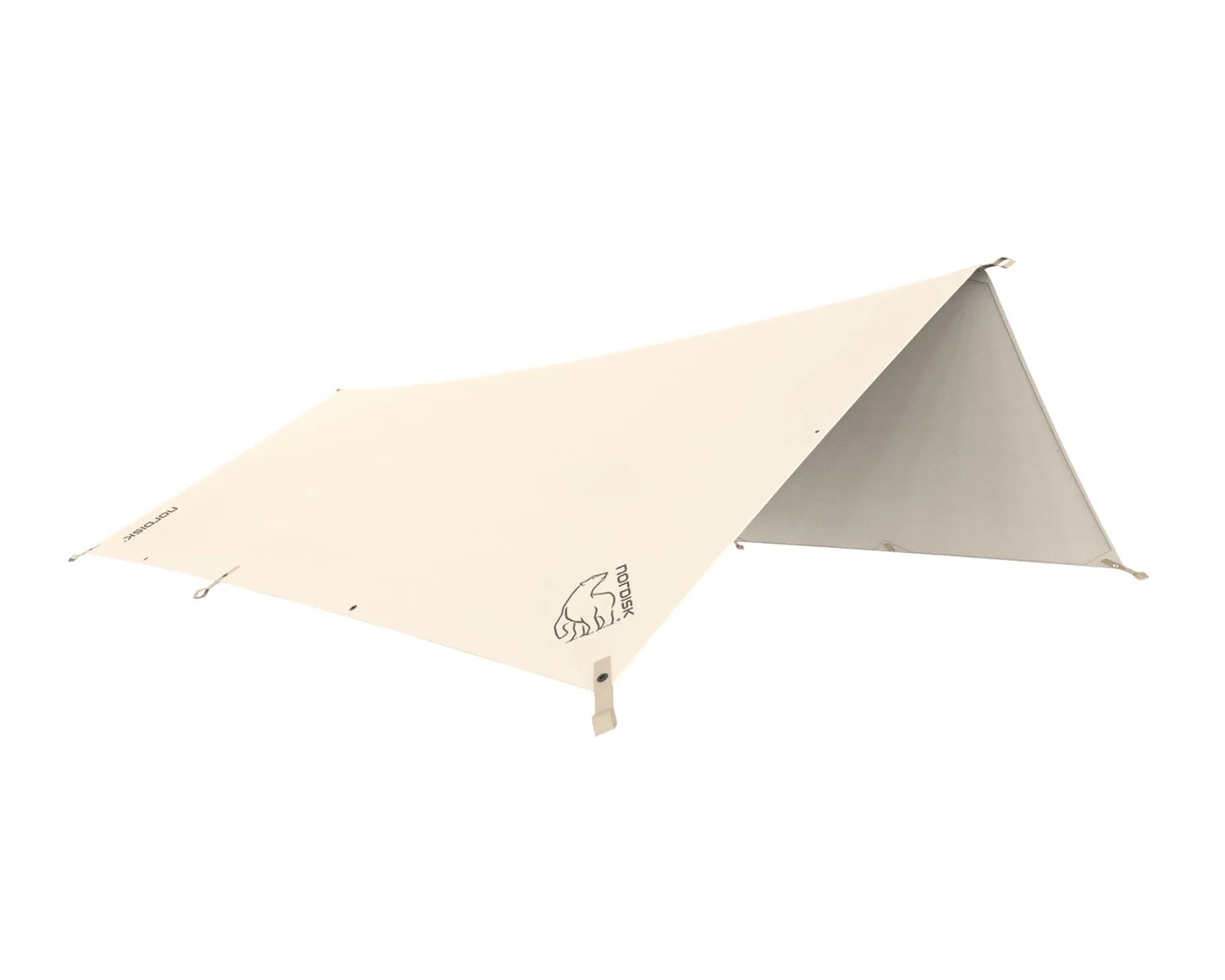 Kari 12 Basic cotton tarp - 12 m² - Natural