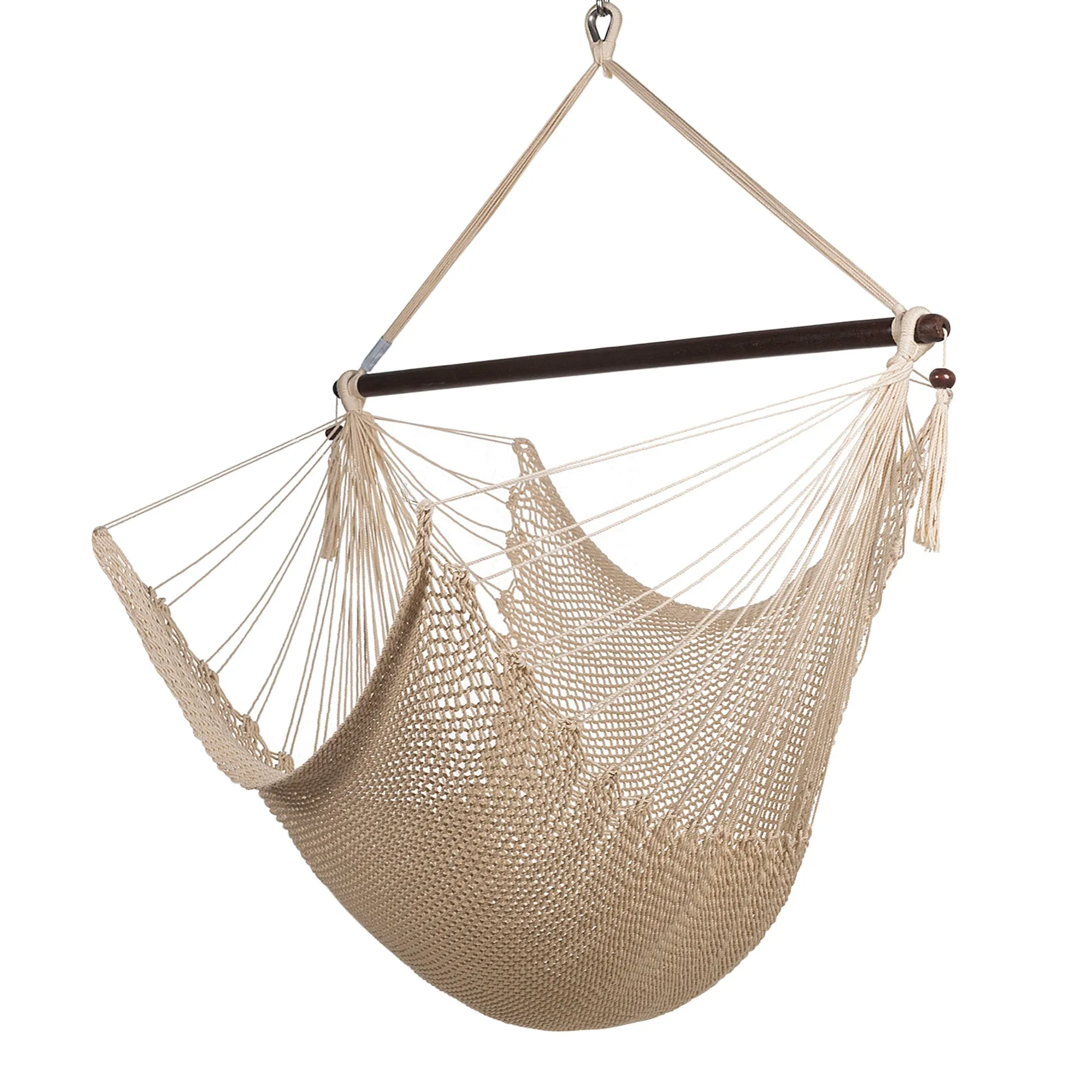 Large Caribbean Hammock Chair - Cream