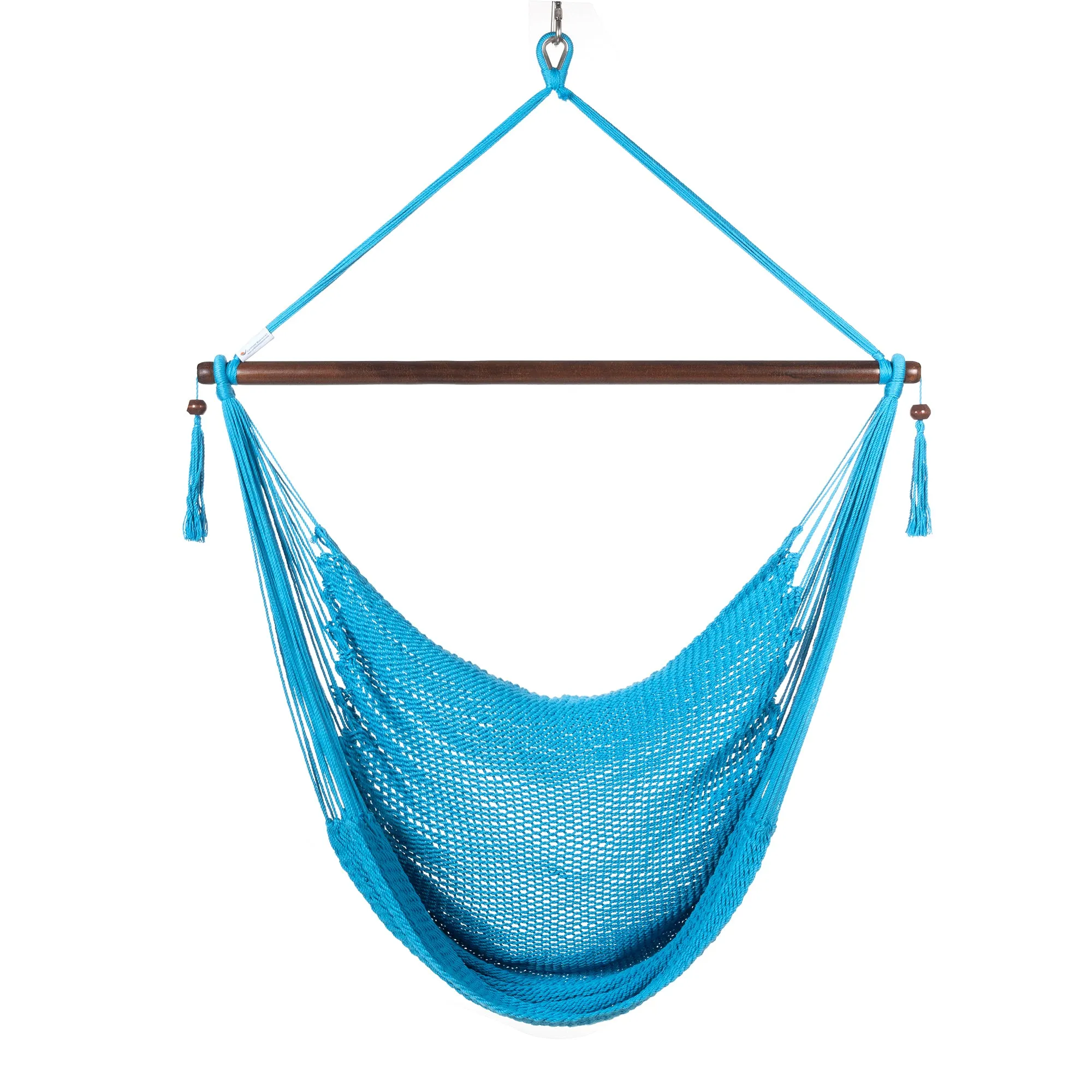 Large Caribbean Hammock Chair - Light Blue