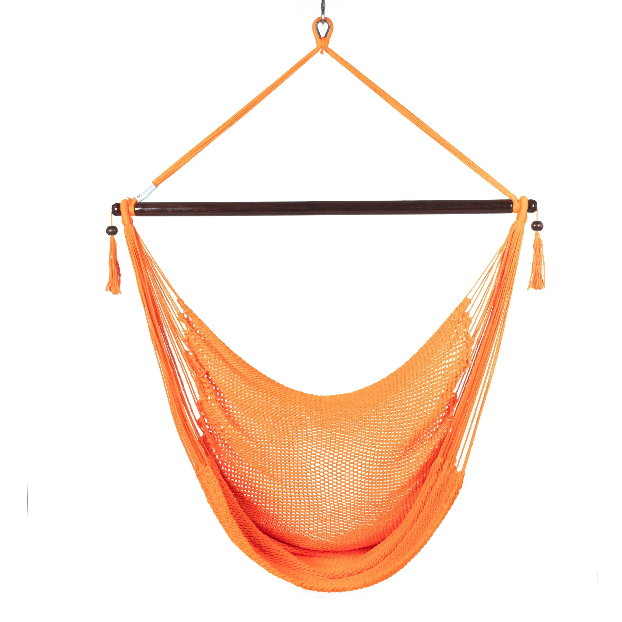 Large Caribbean Hammock Chair - Orange