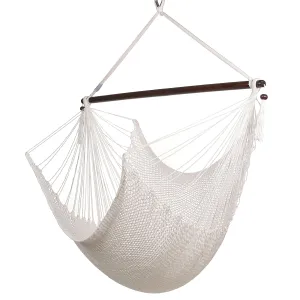 Large Caribbean Hammock Chair - White