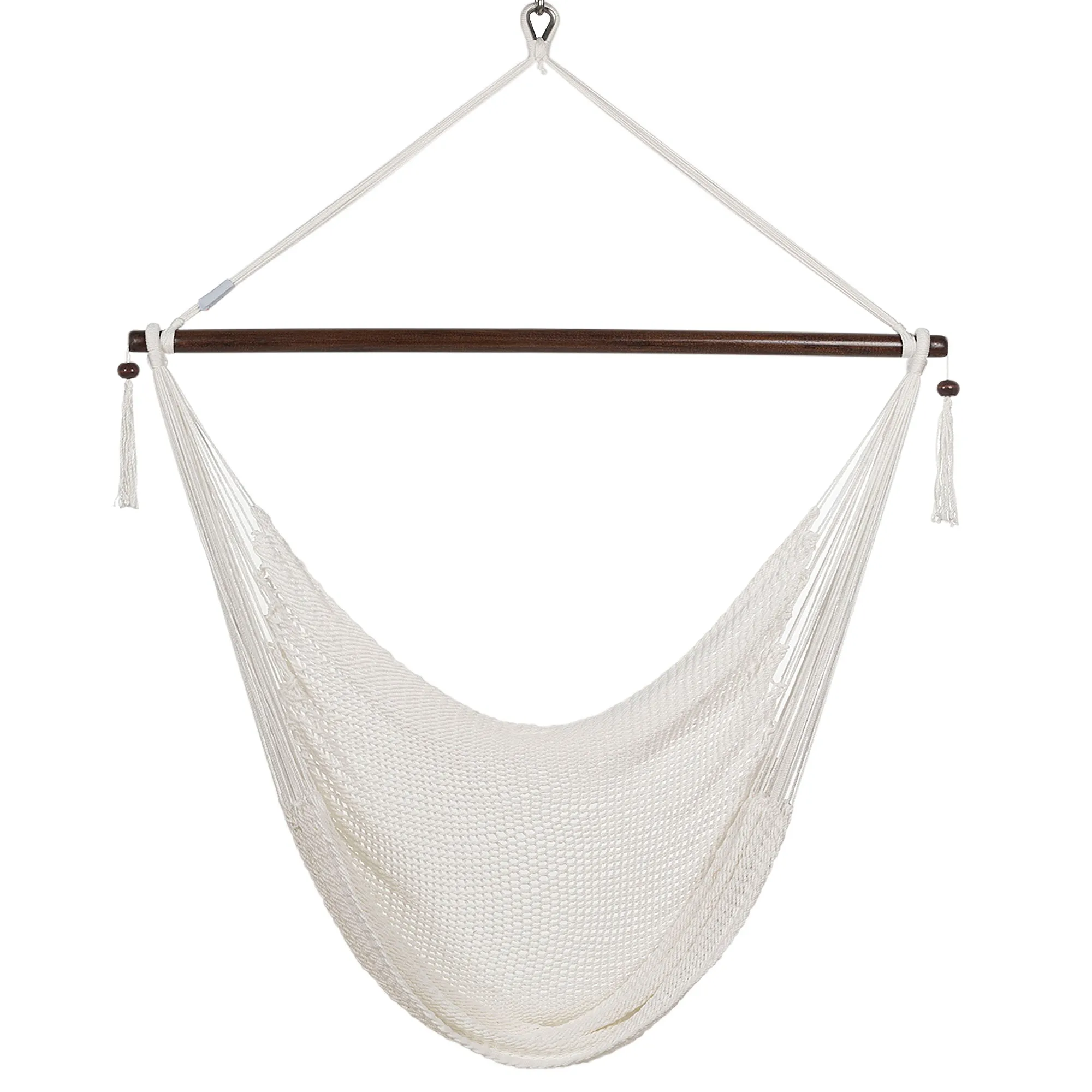 Large Caribbean Hammock Chair - White