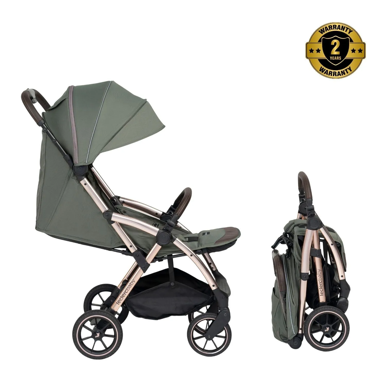 Leclerc Baby Influencer XL Stroller Army Green