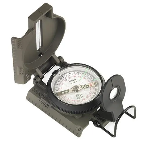 Lensatic Compass with Metal Case