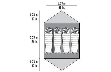 MSR Elixir 4 Tent