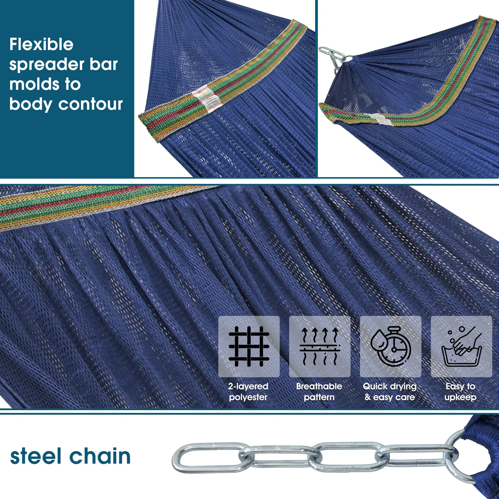 Original Collapsible Hammock with Stand