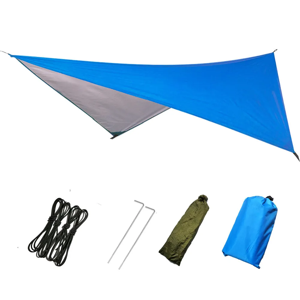 Outdoor Automatic Quick Open Mosquito Net Hammock Tent With Waterproof Canopy Awning Set Hammock Portable Pop-Up