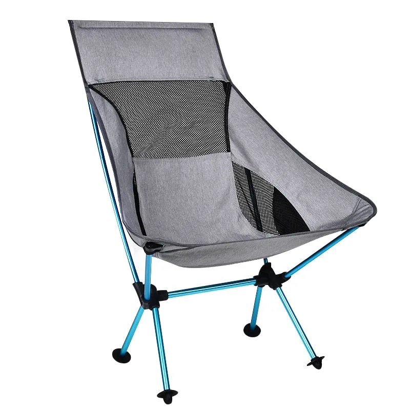 Portable Gray Moon Camping chair