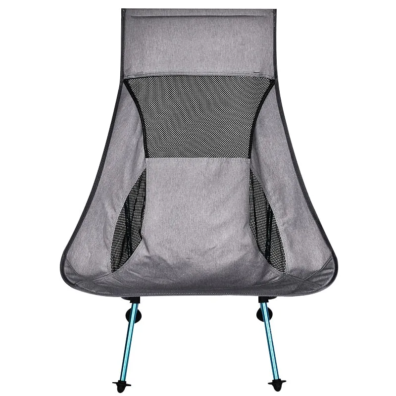 Portable Gray Moon Camping chair