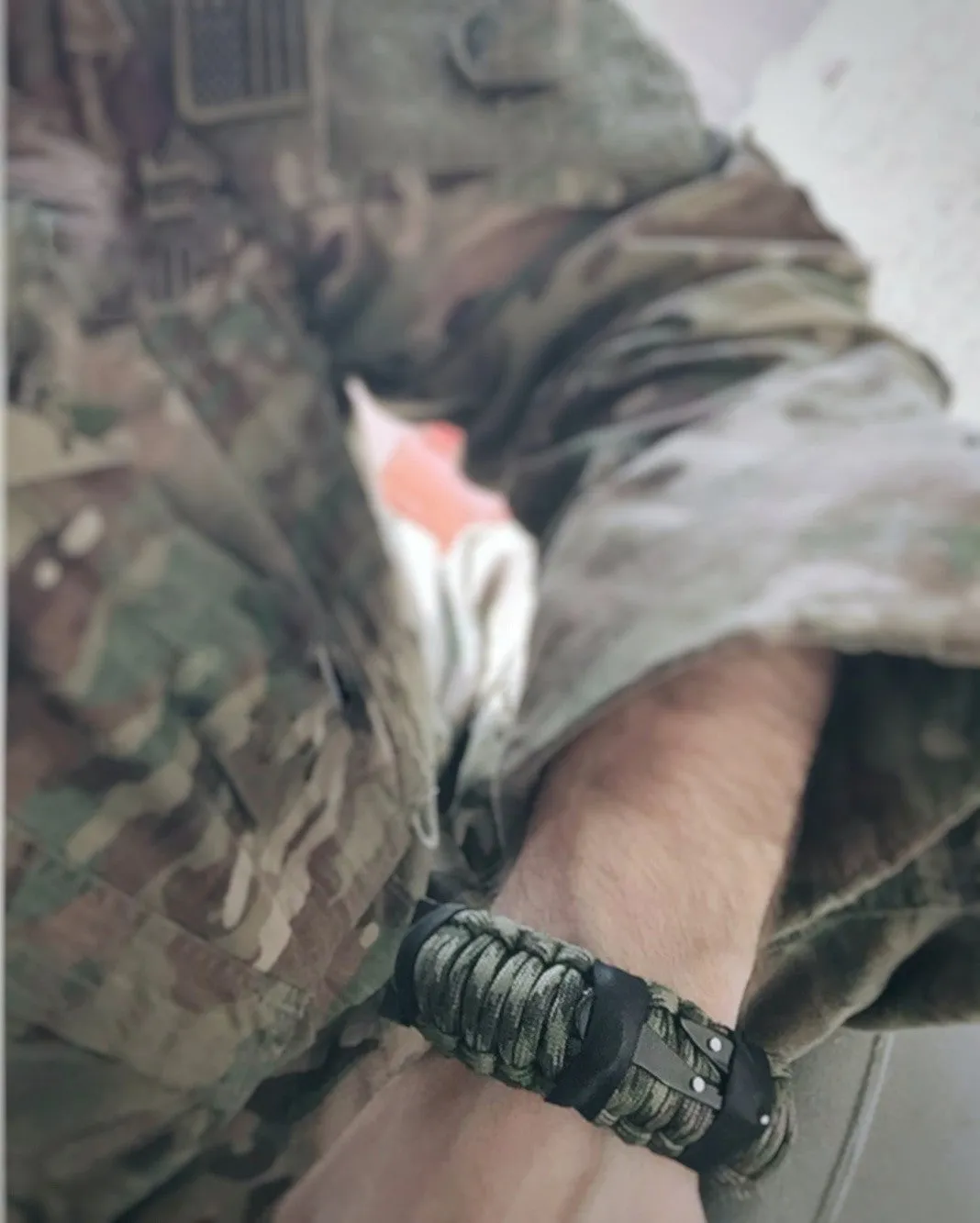 SERE Sidekick- Tactical Survival Paracord Bracelet to Evade, Resist & Escape.