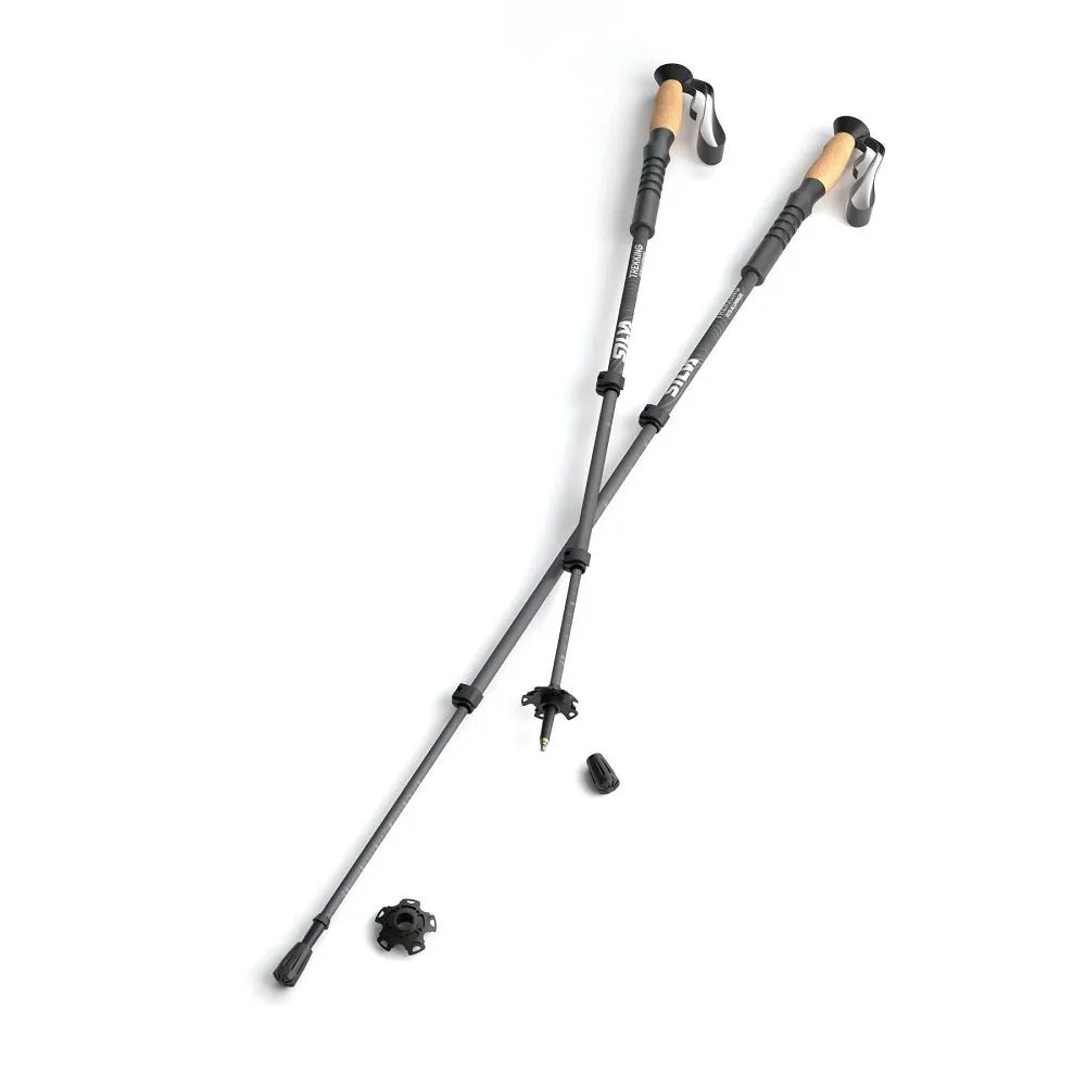 Silva Trekking Poles Aluminum Cork