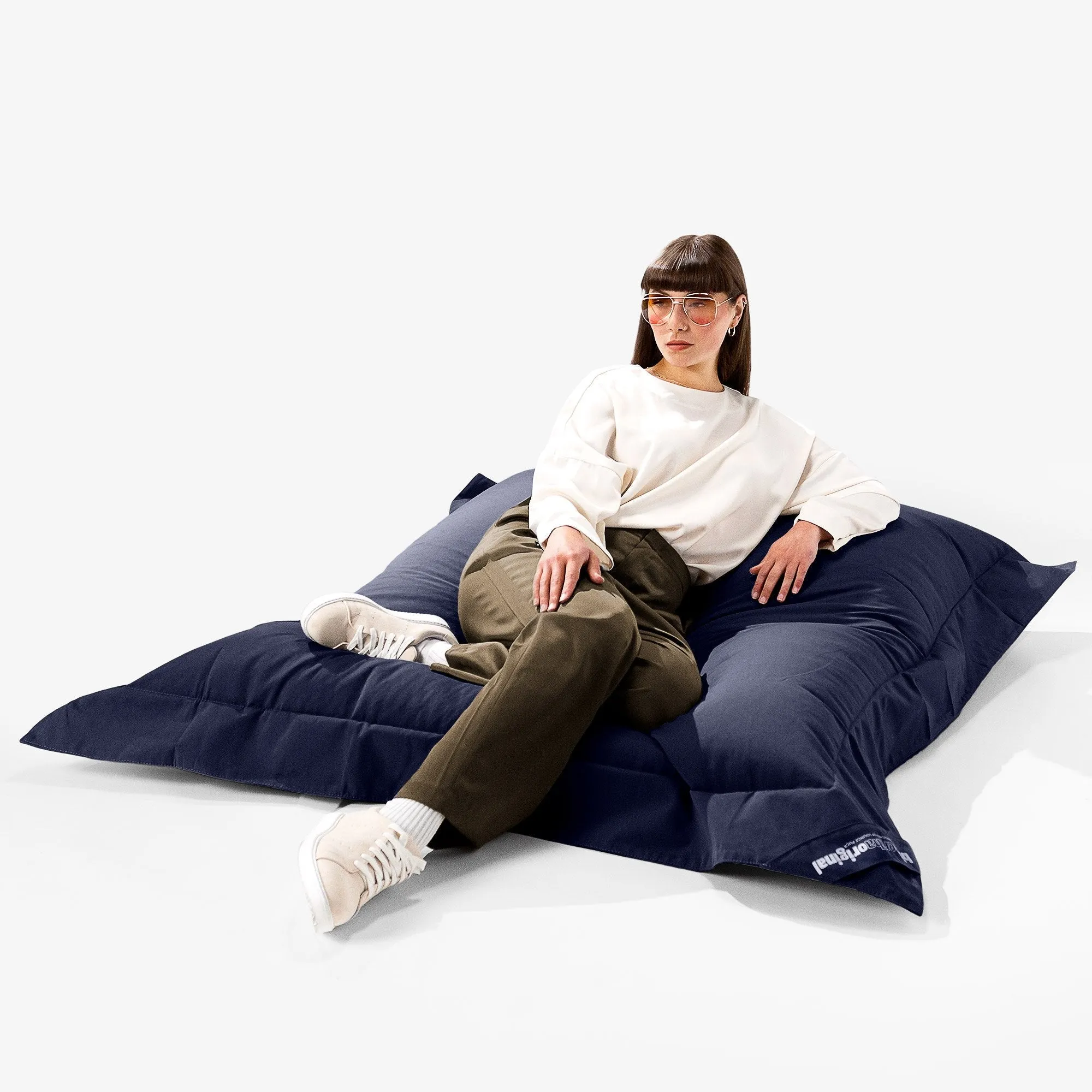 SoleiStorm™ Ultra 2000 h  XXL Giant Outdoor Bean Bag - Olefin Navy