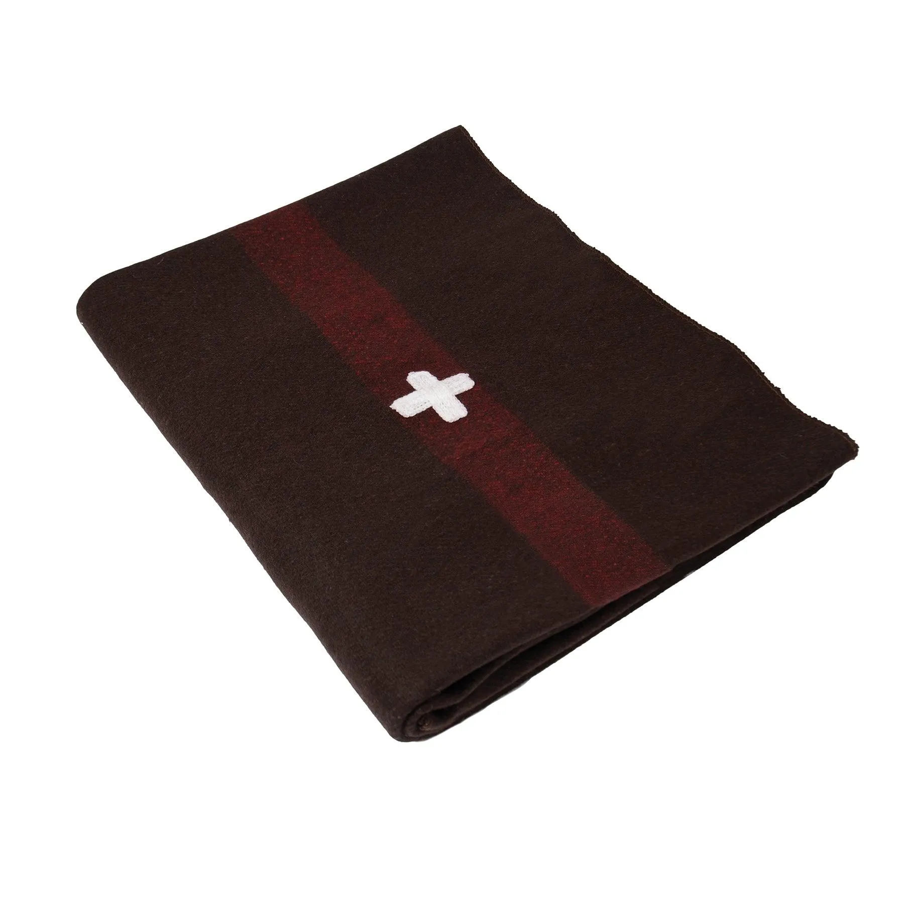 Swiss Army Wool Blanket With Cross by Rothco