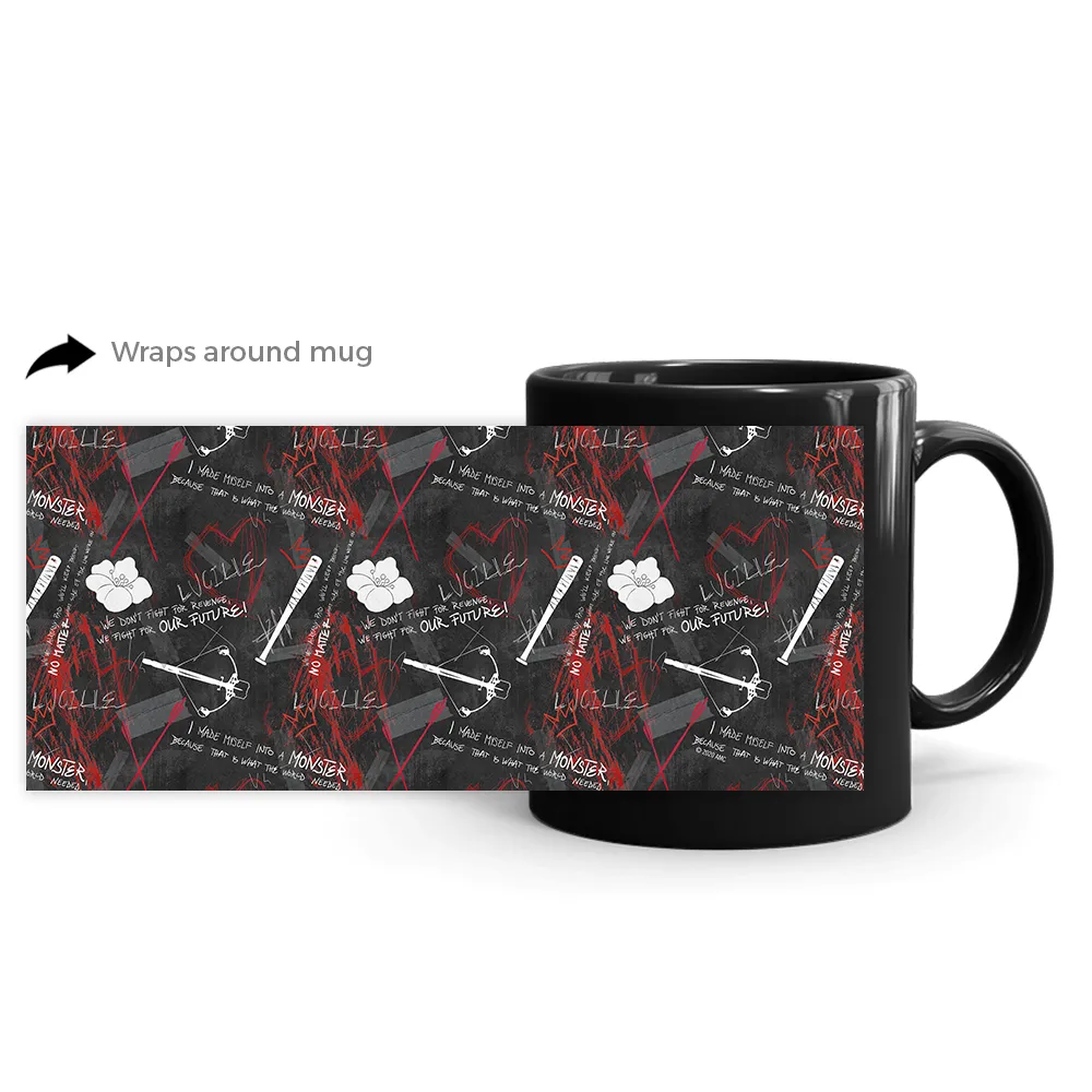 The Walking Dead Survival Black Mug