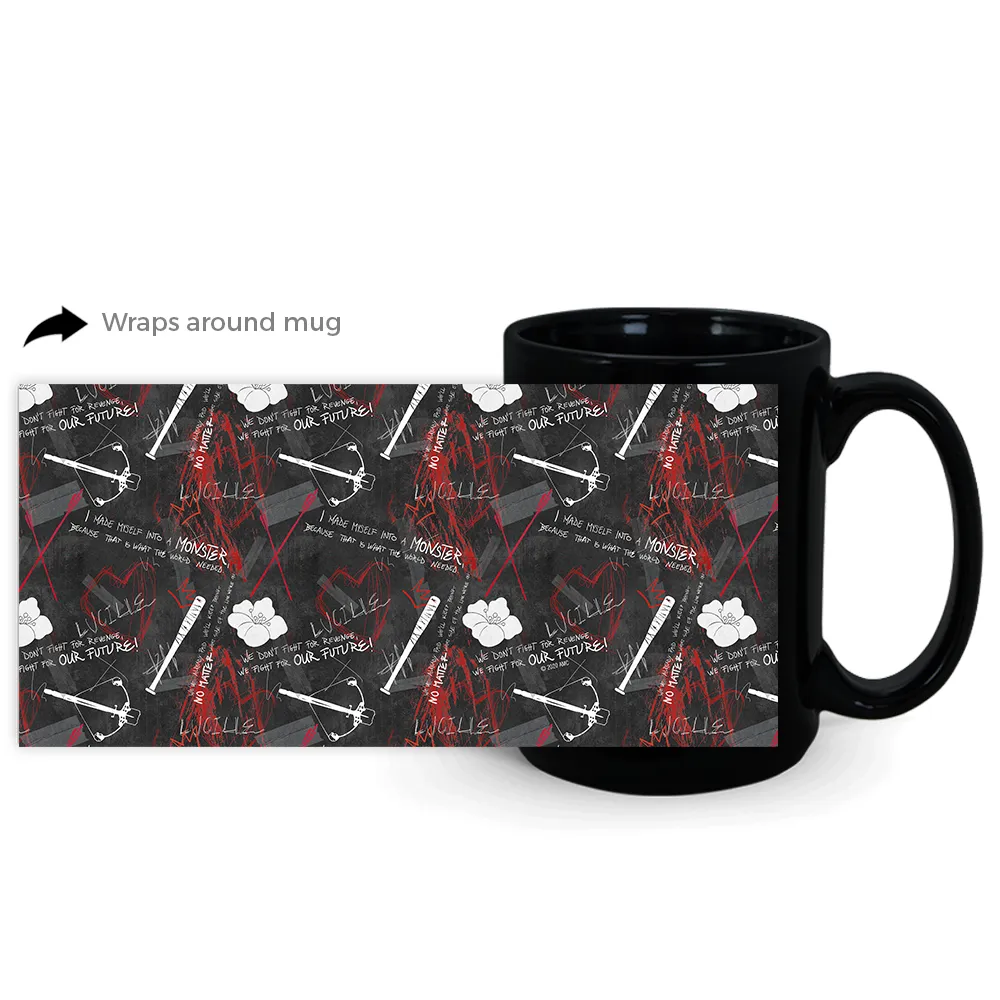 The Walking Dead Survival Black Mug