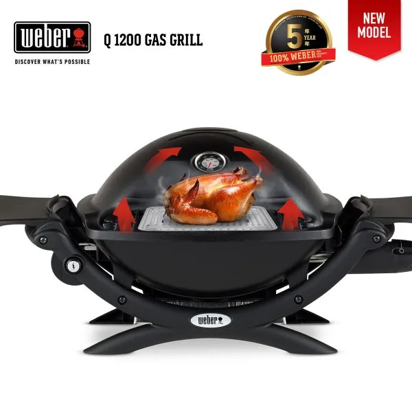 Weber - Q 1250 - Canister Grill