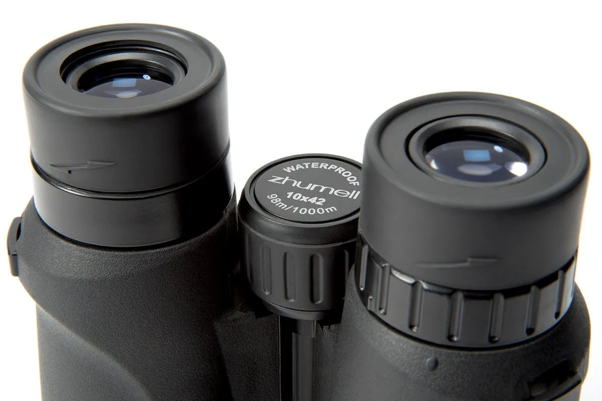 Zhumell 10 x 42 Roof Prism Waterproof Binoculars - ZHUV002-1